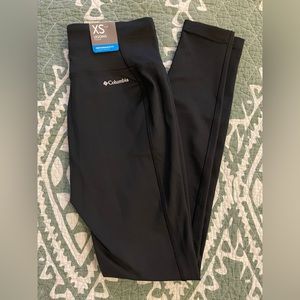 NWT Columbia performance legging: XS Black